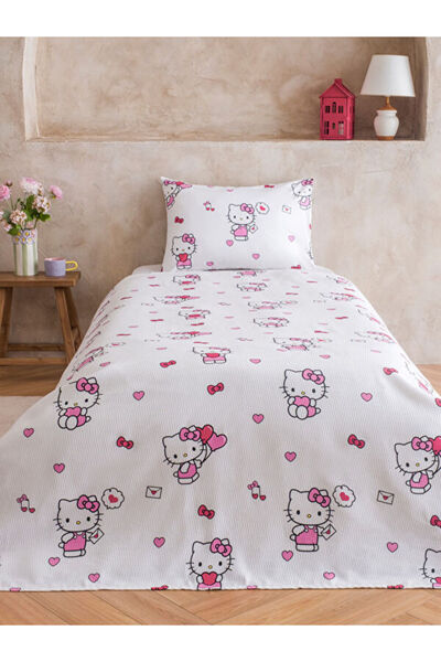 LC Waikiki I Cute Hero Figured Single Girl's Pique Set from Freezen Store