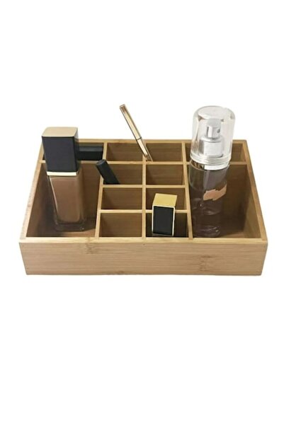 OEM Οργανωτής καλλυντικών από μπαμπού με 12 θήκες