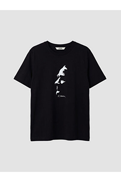 LC Waikiki RMZ GİYİM FARKIŞİLLİKULTRĂ Zero Roba Yaka Tricou bărbătesc cu impr...
