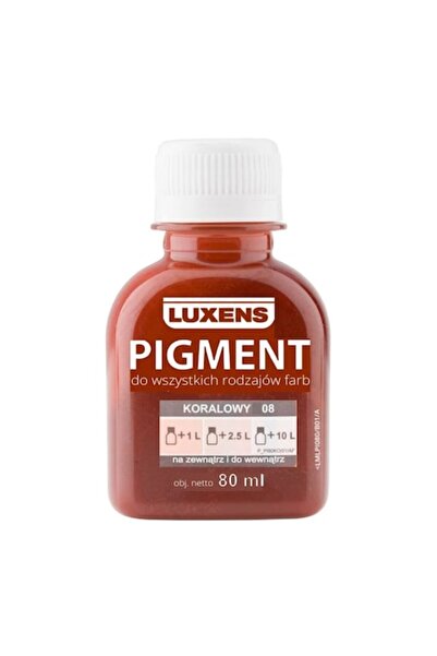 Luxens Universal coral red super concentrated pigment 80 ml interior exterior...