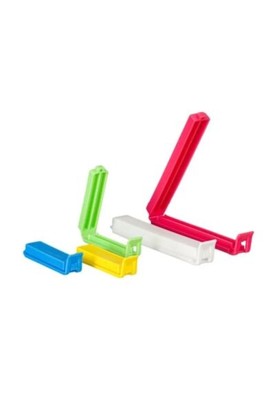 OEM Σετ κλιπ σφραγίσματος σακούλας, πλαστικά, κόκκινα/μπλε/κίτρινα/πράσινα/λε...