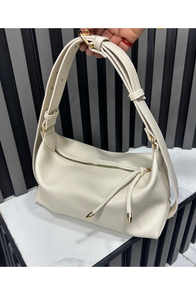 KIRASE Νέο μοντέλο τσάντας με λεπτομέρεια ζώνης, μεσαίου μεγέθους, για χειρός...