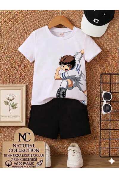 Nice Clothes ΚΑΛΟΚΑΙΡΙΝΟ ΠΑΙΔΙΚΟ ΣΕΤ ΜΠΛΟΥΖΑΚΙ-ΣΟΡΤΣ ΟΥΝΙΣΕΞ (YANDAN TUSUBASA)