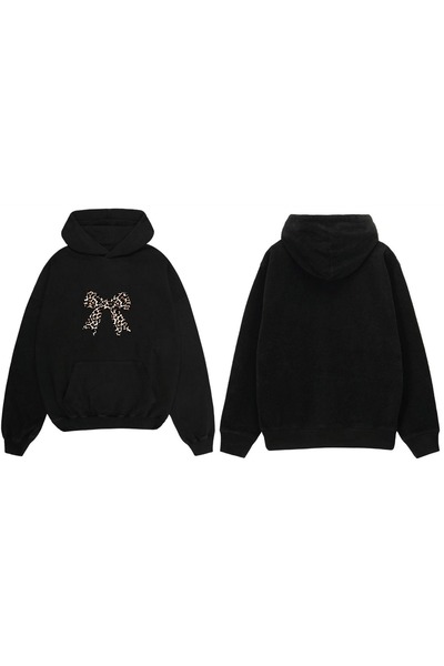 ELFERA Ribbon Printed Sweatshirt