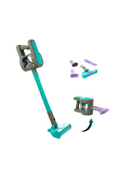 SergadiOnline.ro Παιδική όρθια ηλεκτρική σκούπα με πραγματικές λειτουργίες