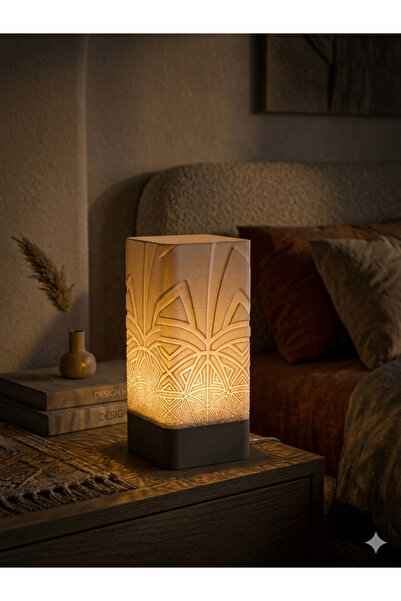 Printoria 3D Dekoratif LED Masa Lambası