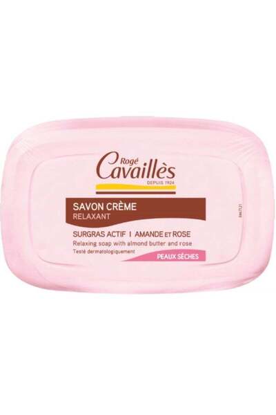 Roge Cavailles Rogue Cavailes Creamy Soap with Almond and Rose Butter 115g