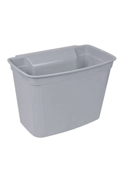OEM Hanging Trash Can, Plastic, Gray, 28 x 22.5 x 23.5 cm