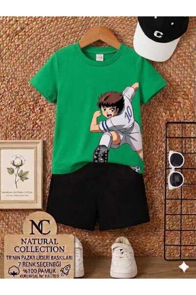 Nice Clothes ΚΑΛΟΚΑΙΡΙΝΟ ΠΑΙΔΙΚΟ ΣΕΤ ΜΠΛΟΥΖΑΚΙ-ΣΟΡΤΣ ΟΥΝΙΣΕΞ (YANDAN TUSUBASA)