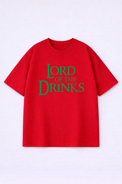 LORVEX Unisex Oversize T-Shirt 100% Cotton Printed T-Shirt Comfortable Fit Da...