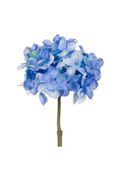 MYONNA IT & E- COMMERCE Τεχνητό Λουλούδι Ορτανσίας, Κοντό Στέλεχος, Μπλε Χρώμ...