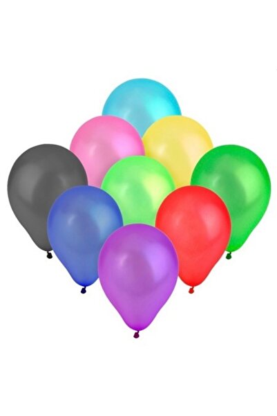 OEM Σετ 120 Μπαλονιών για Πάρτι και Επετείους, Πολύχρωμα, 23 εκ.