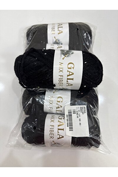 SÜSLÜTASARIM Himalaya gala pullu ip (500 gram) siyah