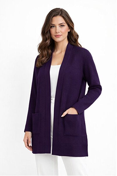 Gürkan Triko Women's Mother Knitwear Cardigan with Pockets Bgl-St05293