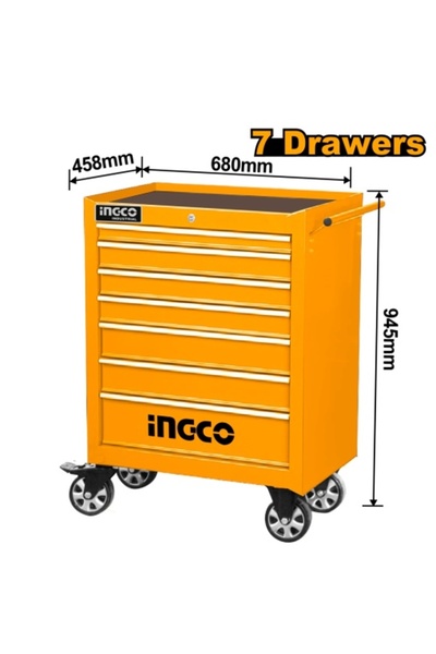 Ingco Μεταλλικό Ντουλάπι για Αποθήκευση Εργαλείων HDTC 02071 P