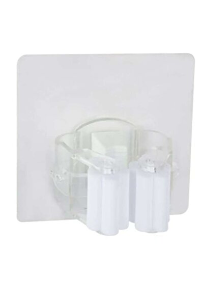 OEM Διαφανές Αυτοκόλλητο Άγκιστρο για Κρέμασμα Σφουγγαριστρών και Σκουπών