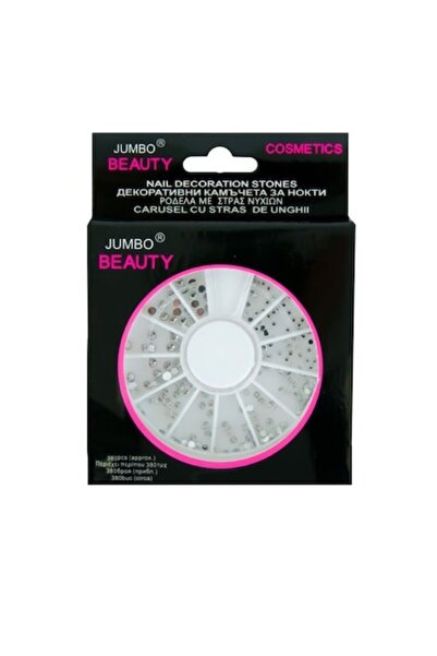 NAIL Στρας Τέχνης, Ασημί, Πολλαπλά Σχήματα, 300 τεμάχια