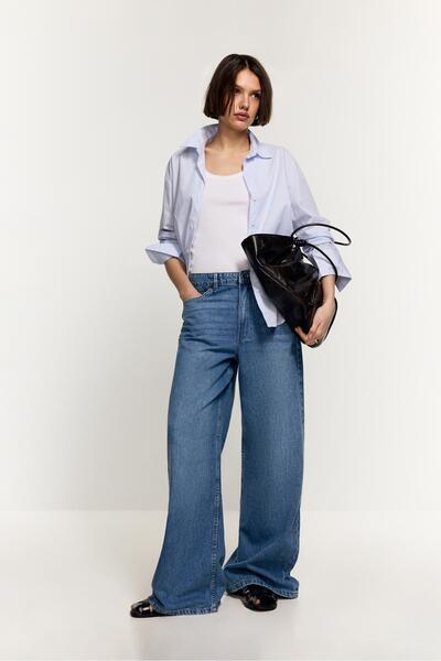 LEFTIES Wide leg jean