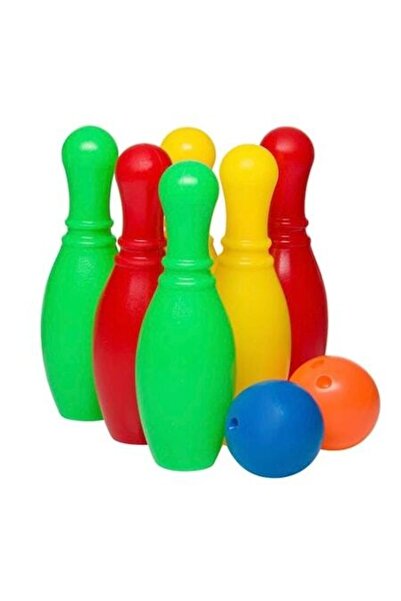 Wonderland Σετ 8 τεμαχίων, Κορίνες και μπάλες μπόουλινγκ για παιδιά, Πολύχρωμο