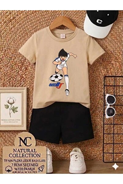 Nice Clothes تي شيرت صيفي للأطفال شورت يونيسكس ( شوت توسوباسا