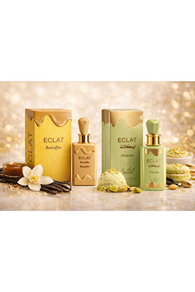 MANASIK Σετ 2 Γυναικείων Αρωμάτων Eclat Banoffee + Eclat Pistachio, 200 ml