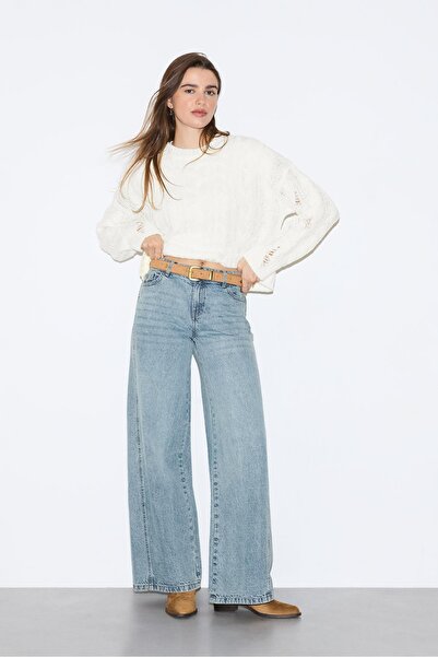 LEFTIES Geniş paça jean