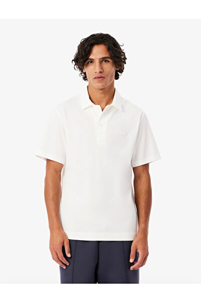 Lacoste Men's Paris Classic Fit Open Neck Embroidered Polo