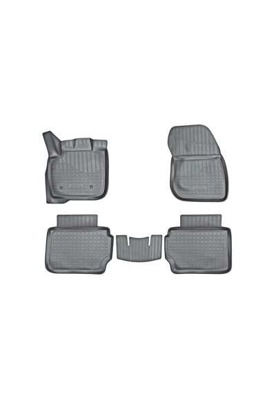 DAsiNU Σετ 4 Λαστιχένια Πατάκια Δαπέδου Συμβατά με Ford Mondeo V 2015–2022