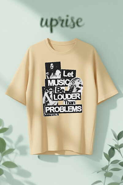 Vordevia Αφήστε τη μουσική να είναι πιο δυνατή από τα προβλήματα Τυπωμένο βαμ...