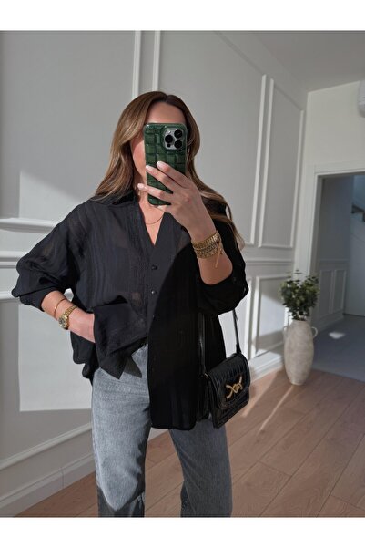 Lavanta Tekstil Πουκάμισο με υψηλής ποιότητας υφή και διαφάνεια