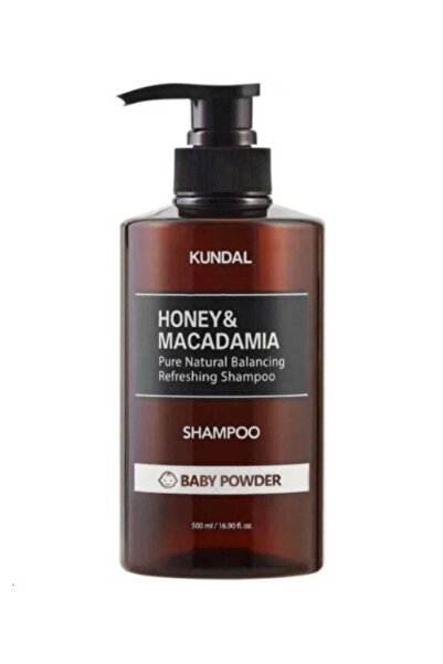 Kundal Natural Honey and Macadamia Shampoo with Baby Powder - 500 ml
