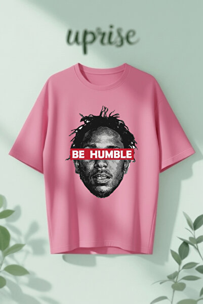 Vordevia Μπλουζάκι Kendrick Lamar από βαμβάκι με στάμπα, σε oversized γραμμή