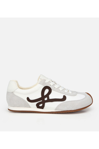 Hotiç Ανδρικά δερμάτινα σουέτ λευκά αθλητικά παπούτσια