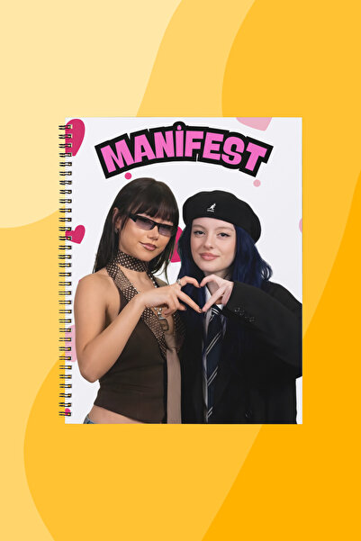 SEKİZELLİİKİ MANİFEST -BASKILI TASARIM DEFTER