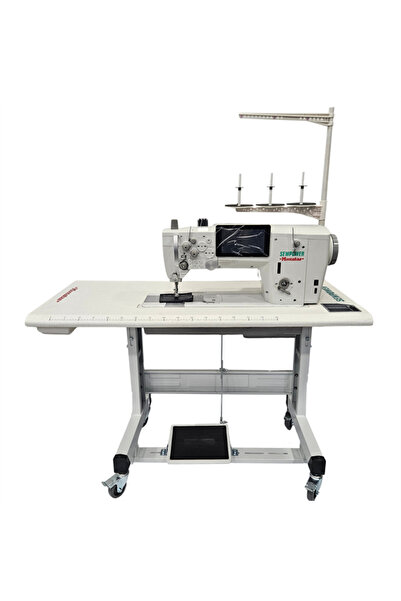Moonstar DA 2867 Çift Papuç İnce Baş Deri Dikiş Makinesi / SP-2867