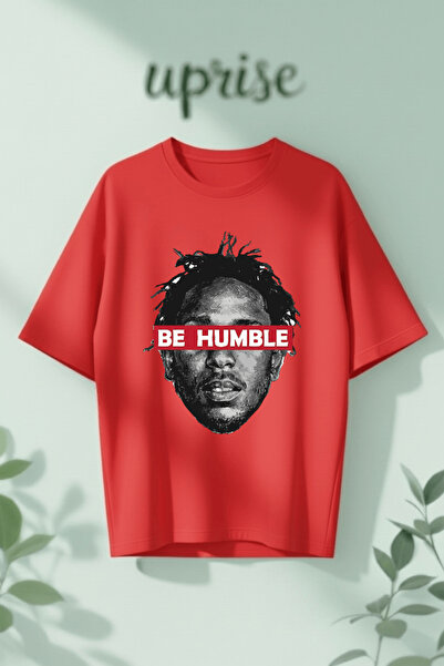 Vordevia Μπλουζάκι Kendrick Lamar από βαμβάκι με στάμπα, σε oversized γραμμή