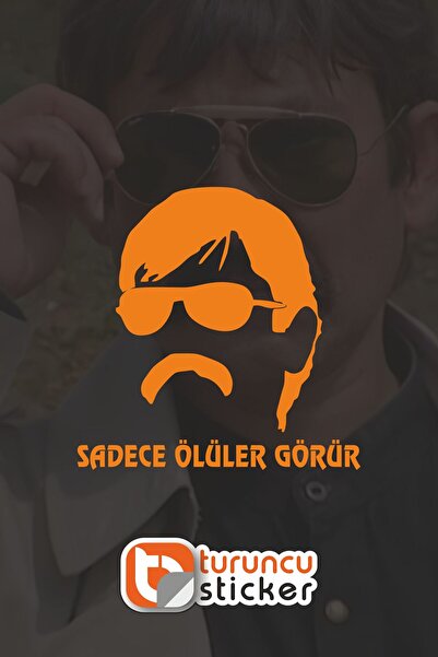 Turuncu Sticker ملصق Pala (Only the Dead See) مقاس 15x15 سم - ملصق للسيارة - ...