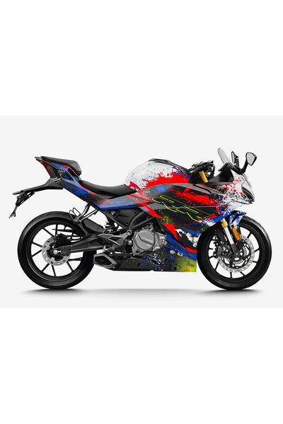 RR Graphic CF MOTO SR 250 SR GRAPHİC KİT KAPLAMA STİCKER KİT 2