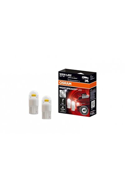 tuningset OSRAM NIGHT BREAKER LED 5W5 2825DWNB-2HB ΣΕΤ 2 Λάμπες Αυτοκινήτου