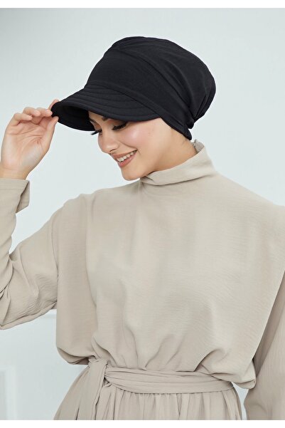 HIJAB VIP توربان قبعة - أسود