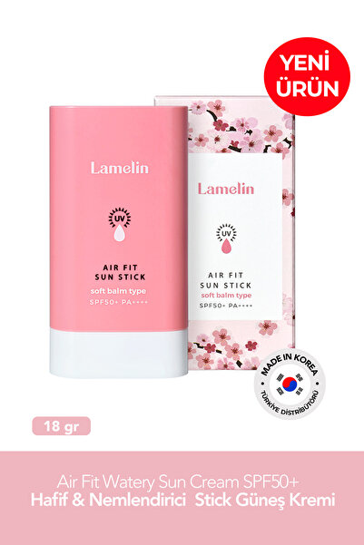 Lamelin Hafif Nemlendirici Stick Güneş Kremi SPF50+ PA++++ Air Fit Watery Sun...