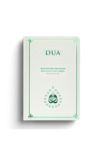 Server Yayınları DUA Evrâd-ı Şerîfe - Büyük Boy - Arapça+Türkçe - Yeşil - Kuş...
