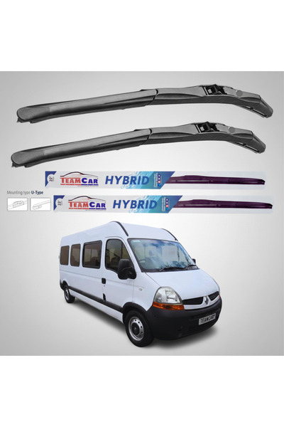 TEAMCAR Renault Master Λεωφορείο L3H2 (2006–2010) Υβριδικά Μάκτρα Υαλοκαθαρισ...