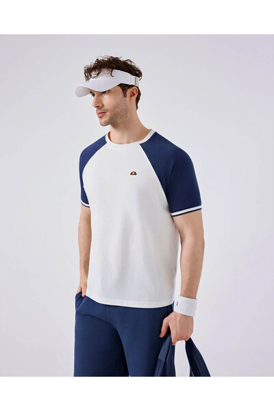 Ellesse Λευκό ανδρικό T-shirt 6Sm5013