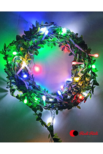 Redi Ridi Sarmaşık Şerit RGB LED 5M 8 Fonksiyon Fişli