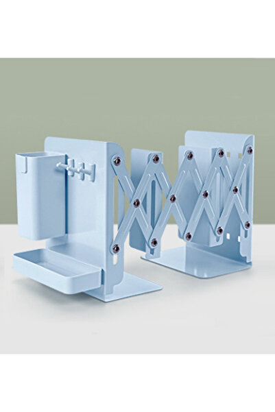 Fikpoo Retractable Foldable Book Storage Rack on Tabletop