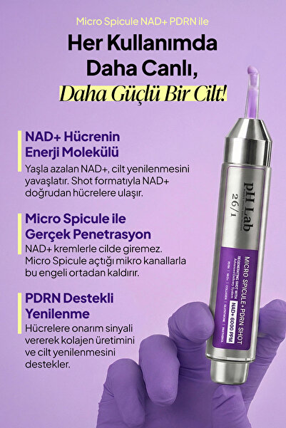 Ph Lab pHLab Micro Spicule NAD+ PDRN Regenerating Shot