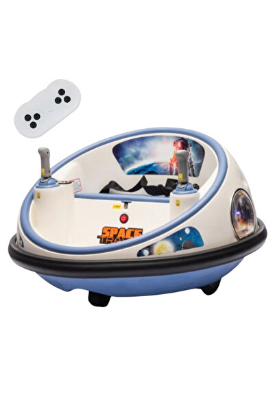 CWT Ηλεκτρικό Αυτοκινητάκι Σύγκρουσης DLS-K1 Λευκό Διαστημόπλοιο, Περιστροφή ...