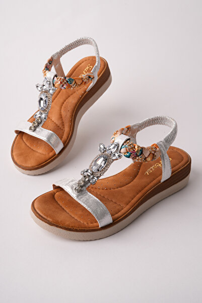 Madam Tarz SPR-350 Σανδάλια με ελαστική σόλα από πέτρα