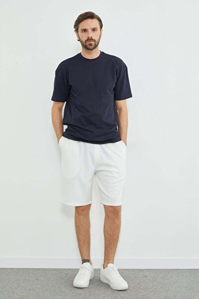 Fulla Moda Σορτς με κορδόνι στη μέση και κέντημα